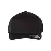 Flexfit - 110 Mesh-Back Cap - 110M - Black - Size: Adjustable