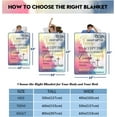 thumbnail image 7 of Yibo Christian Gifts for Women & Men Religious Blanket with Spiritual Healing Prayer Inspirational Sympathy Soft Blankets for Catholic Godmother Cozy Warm Bible Verse Blanket, 7 of 7