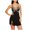 Black Nightgowns for Women, variant on TARIENDY Nightgowns for Women Side Slit Chemise Sleepwear Sleeveless V Neck Slip Dress Spaghetti Strap Lingerie Nightdress Black XL