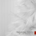 thumbnail image 6 of Best Choice Products 4.5ft Premium Artificial White Pampas Christmas Tree Holiday Decor w/ Foldable Metal Base, 6 of 10