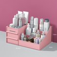 thumbnail image 2 of Estuche De Almacenamiento, Organizador De Maquillaje Artesanal, Accesorios Para Estudiantes De Dormitorio, Suministros Para Mujeres, Cajón De Plástico, Caja De Cosméticos Para El Cuidado De La Piel Cateissary HA036601-00, 2 of 6