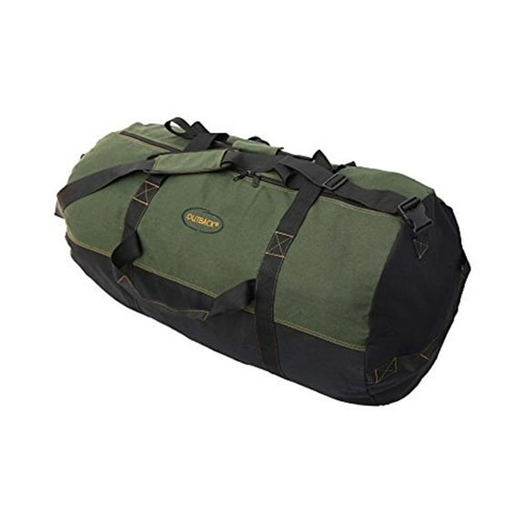 Gilbins Heavyweight Cotton Canvas Outback Camping Hiking Duffle Bag Colossal