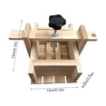 thumbnail image 2 of Wooden Tofu Cheese Maker Press, Paneer Cheese Mold, DIY Homemade Tofu Stamper, Easy-to-Use Tofu Making Tool for Kitchen, Home Cooking, 2 of 2