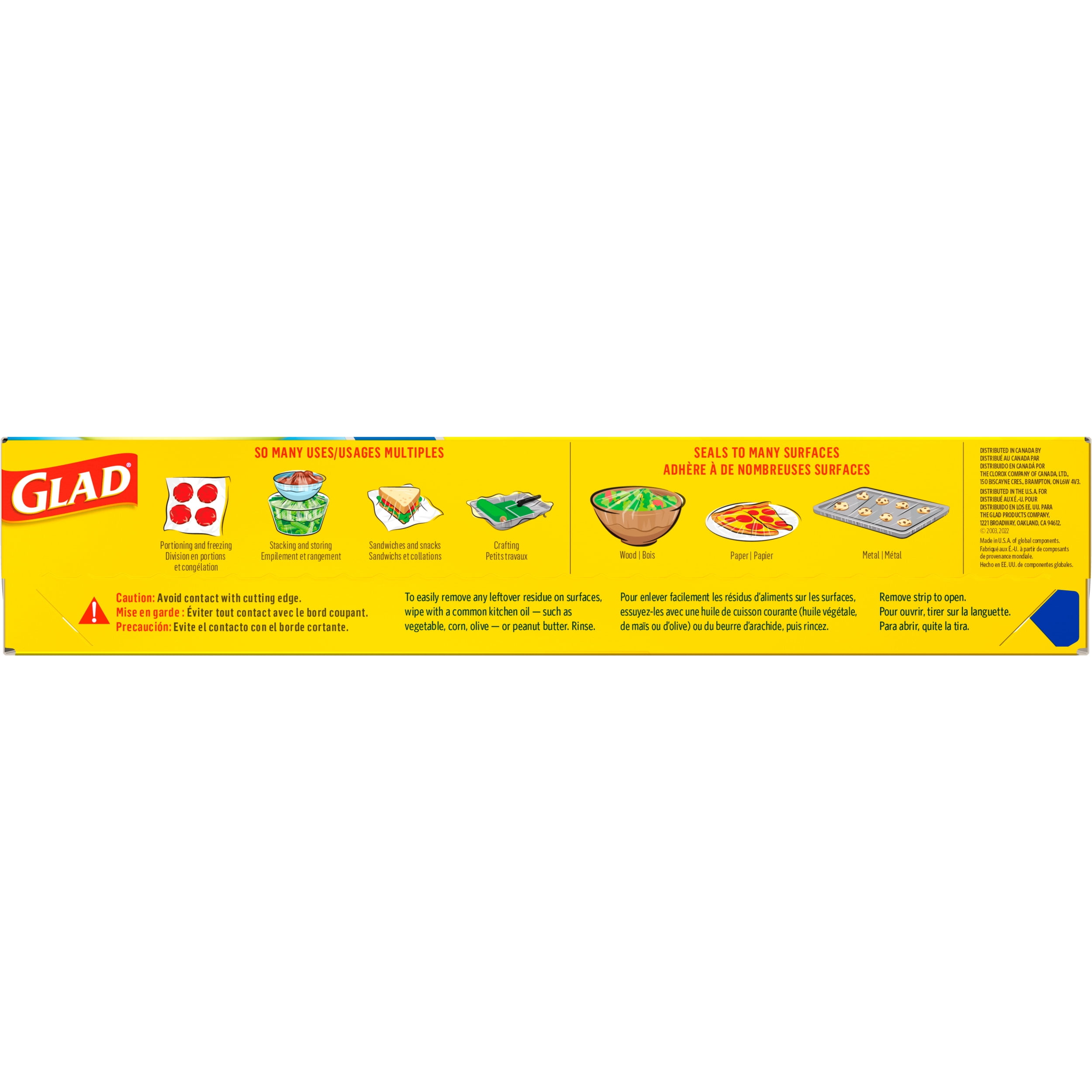 Glad® Press'n Seal® Plastic Wrap – ABCO