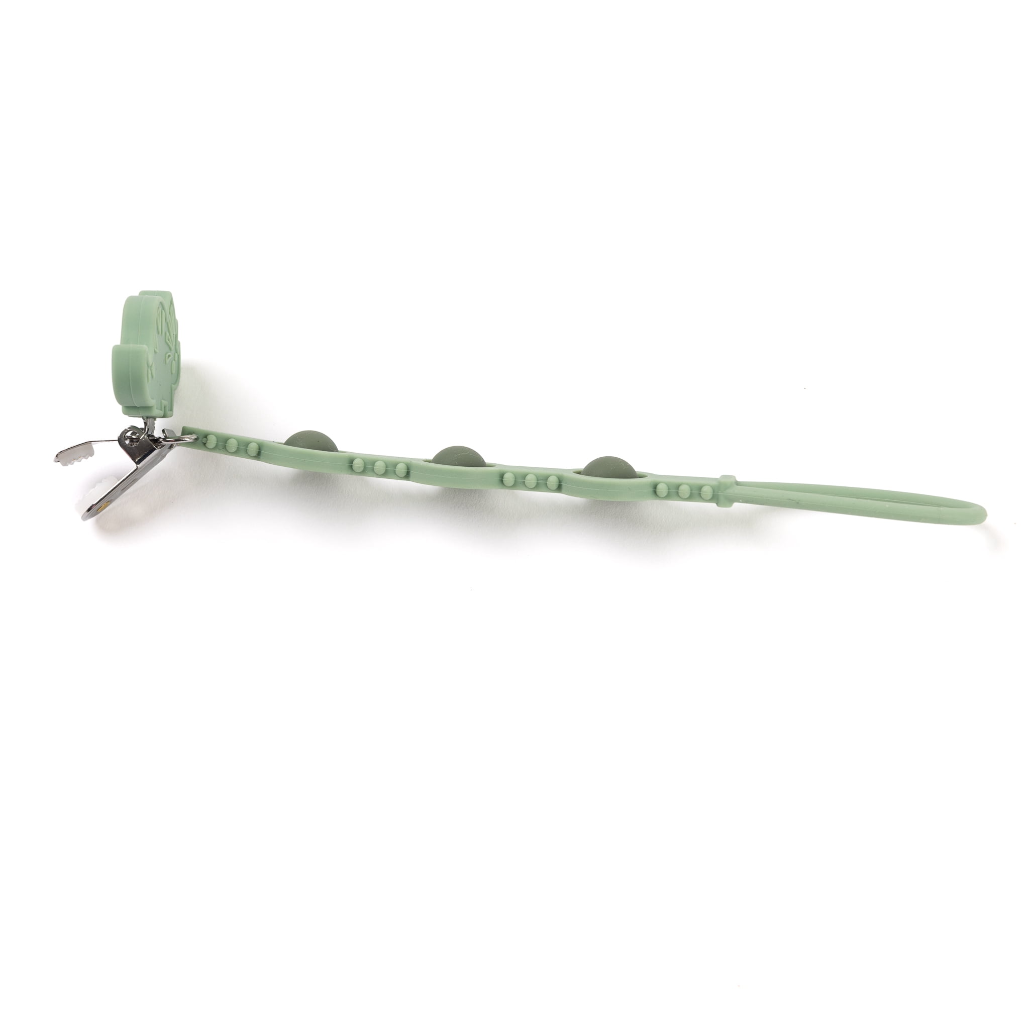 Dino Popper Pacifier Clip