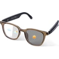 thumbnail image 2 of NSKBBM-Smart Glasses for Men & Women, Color Changing Lenses, IP65 Waterproof, Touch Control, Hands Free Calling, Transparent Stylish Frame Smart Bluetooth Glasses Compatible with Android & iOS(Brown), 2 of 4