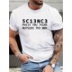 thumbnail image 1 of 5C13NC3 Graphic Print Men's Creative Top, Casual Short Sleeve Crew Neck T-shirt, Men's Clothing For Summer Outdoor, 1 of 6
