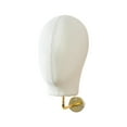 thumbnail image 5 of Bothyi Mannequin Head Model Wall Mount Holder for Hats Shopping Mall Barbershop Beige linen, 5 of 8