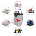 thumbnail image 4 of Disketp Animal Bulldog1 Square Laundry Bag Large Collapsible Dirty Clothes Bags With Handles Waterproof Essentials Storage For College Dorm, Family, 4 of 5