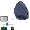 thumbnail image 3 of Adaptateur Clavier Souris Filaire, Convertisseur Clavier Souris Identification Intelligente Écran de Projection HD pour Accessoires de Jeu pour IOS pour OS, 3 of 8