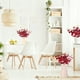 thumbnail image 4 of Plantas verdes de plástico para decoración del hogar, eucalipto artificial de imitación de plástico, 1 guirnalda decorativa, arbusto falso para bodas, hoteles, salones, fiestas, interiores, centros de, 4 of 6