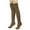 Coffee, variant on Stockings for Women Knee High Socks Solid Color Knitted Adjusted Calf Super Soft Thick Warm Leg Warmer All Seasons Fashion Must Have