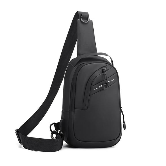 Kyusrd Crossbody Bag for Men Belt Bag With Zipper Pockets Casual Travel Bag Makeup bag With Adjustable Outdoor Sports Bag Shoulder Bag