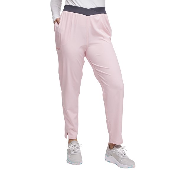 Heartsoul Break On Through Women Scrubs Pant Mid Rise Tapered Leg Pull-on HS293