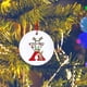 thumbnail image 3 of Decoraciones Del Árbol de Navidad con 26 Letras Del Alfabeto, Rojo Acrílico Fawn Colgante Ornamentos para el Hogar, Decoración Personalizada Del Árbol de Navidad para la Temporada de Vacaciones, 3 of 4