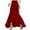 Red, variant on FcBaudy Skirts for Women, Midi Dresses for Women, Summer Dresses for Women Women's Temperament Solid Color High Waist Irregular Hem Wrap Skirt Women Polyester Skirt