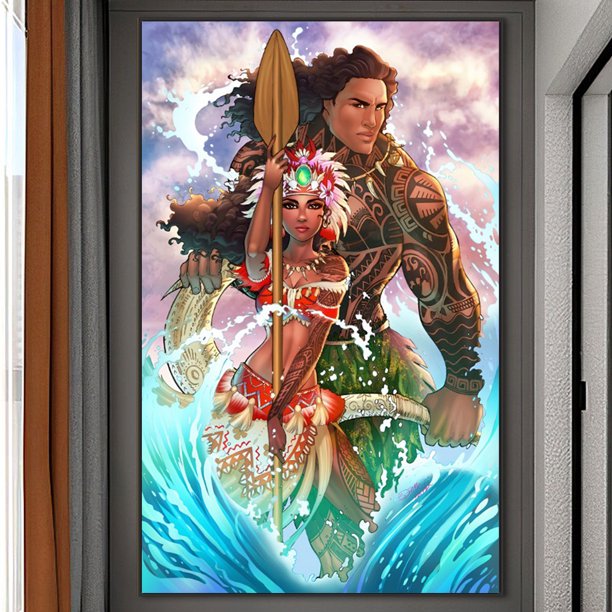 Pintura de diamante 5D DIY Taladro redondo completo Jefe Decoración del hogar Arte Artesanía Hugtrwg Para estrenar