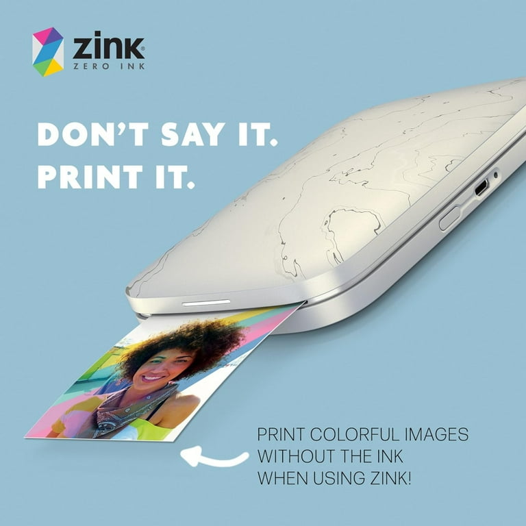 HP Sprocket Portable Glossy Zink Printing Photo Paper 2.3x3