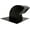Black, variant on Goose Neck Painted Exhaust Roof Vent (4 Inch, Black)
