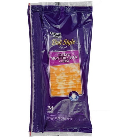 DELI STYLE SLICED COLBY & MONTEREY JACK CHEESE