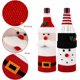 thumbnail image 3 of Juego de botellas de vino navideñas, juego de botellas de vino navideñas de 2 piezas, bolsa de vino tipo suéter hecha a mano, aderezo para botellas de vino de reno y muñeco de nieve Sailing Electrónica, 3 of 5