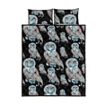 thumbnail image 5 of Ensemble de Lit Courtepointe Motif Tribal Hibou, 5 of 5