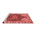 thumbnail image 2 of Ahgly Company Machine Washable Indoor Rectangle Geometric Red Traditional Area Rugs, 4' x 6', 2 of 4