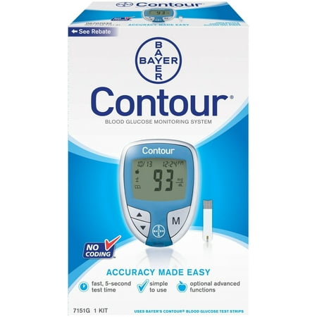 Contour Blood Glucose Monitoring System (Best Blood Glucose Tester)