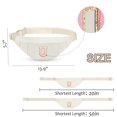thumbnail image 4 of Riñonera MAXTOP personalizada con inicial beige para mujer, 4 of 6