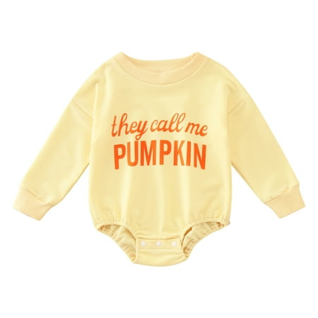 

dmqupv 1t Baby Girl Clothes Baby Girl Boy Outfits Long Sleeve Letter Print Baby Girls Pants Beige 12-18 Months
