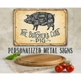 thumbnail image 3 of Metal Sign - The Butcher's Cut PIG - Durable Metal Sign - Use Indoor/Outdoor - Makes Great Meat Shop and Kitchen Decor Under $20 (8" x 12"), 3 of 5