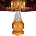 thumbnail image 4 of Buddha Oil Lamp, Kerosene Lantern Safe Colored Glaze  For Living Room For, 4 of 8