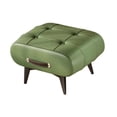 thumbnail image 2 of DOLITY Foot Stool Comfortable Shoe Changing Stool for Apartment Bedside Living Room Green, 2 of 9