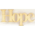 thumbnail image 3 of 1 Pc, 6 7/8" X 3.25" Print & Matte Black Welded Word Hope For Home & Events Decor, 3 of 4
