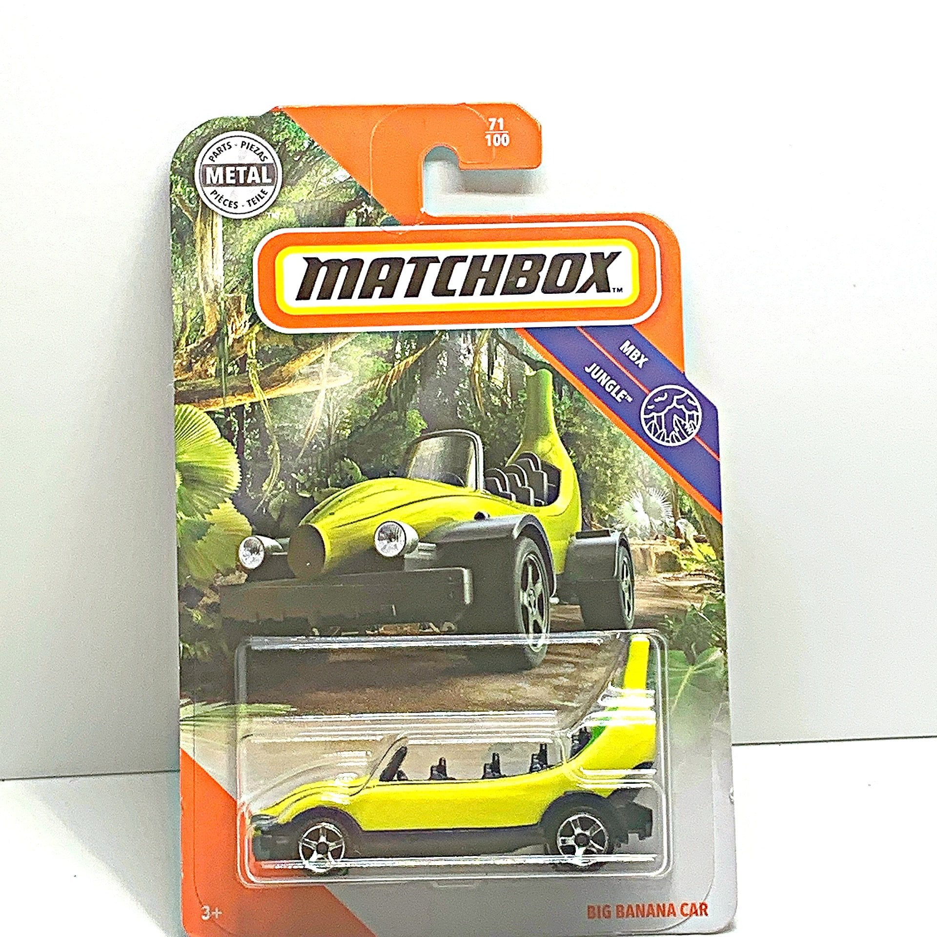 Big Banana car Matchbox MBX JUNGLE 71/100 1:64 Neuf dans sa boîte NEUF 