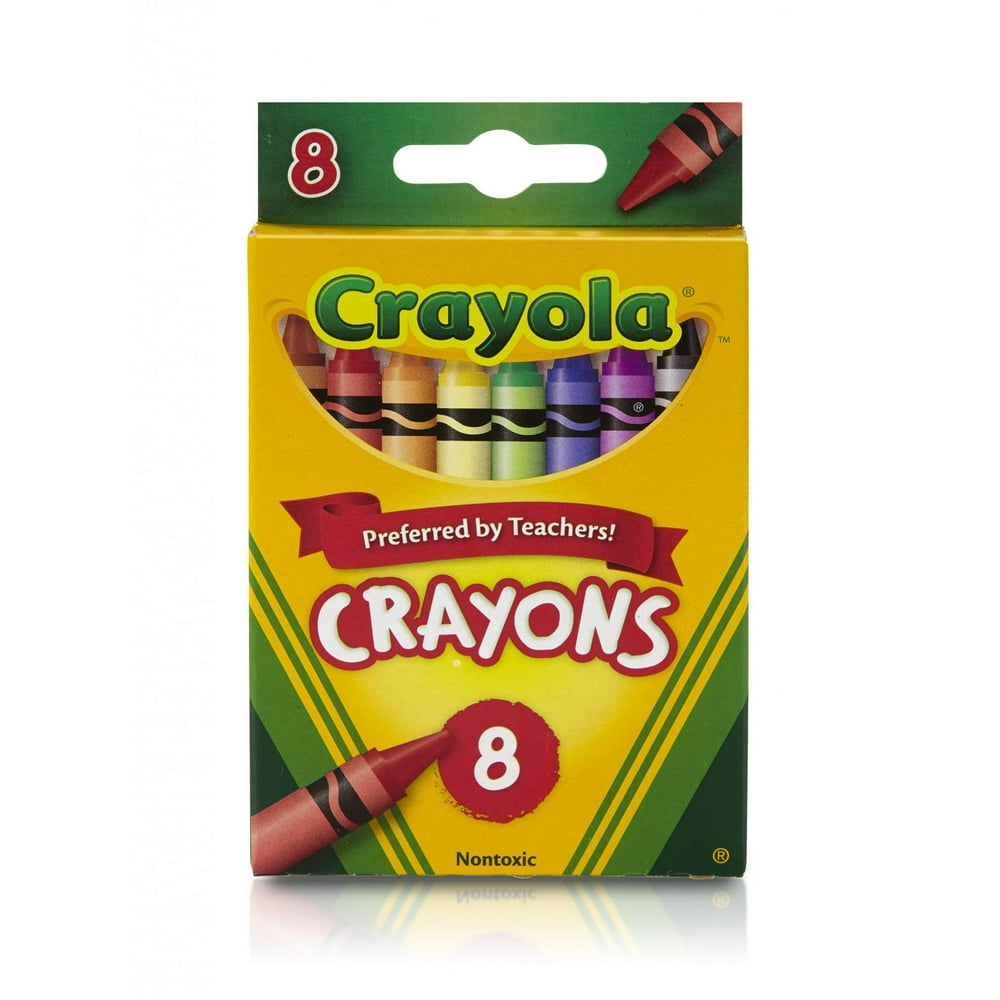 Crayola Classic Crayons, School Supplies, 8 Count