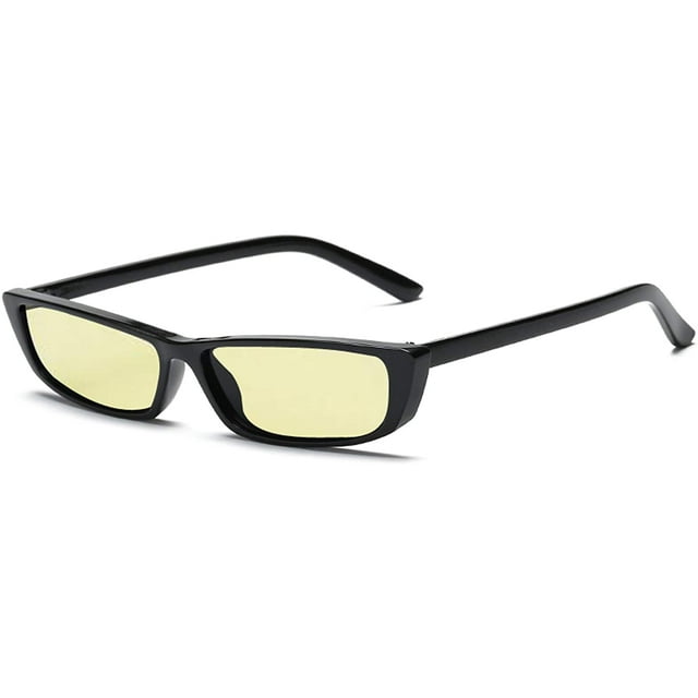 FEISEDY Vintage Square Small Sunglasses Women Acetate Frame Eyewear B2292