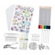 thumbnail image 1 of Kit de película termorretráctil, papel retráctil, hecho a mano, decorativo, versátil, para manualidades Estilo a, 1 of 9
