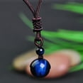 thumbnail image 3 of EOEMY 16mm Natural Blue Tiger Eye Beads Pendant Necklace Bracelet Chakra Quartz Reiki, 3 of 6