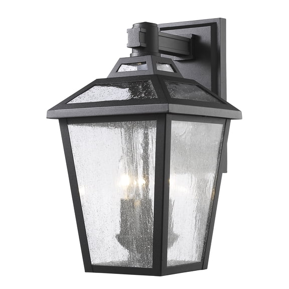 Z-Lite Bayland 3 Light Outdoor Wall Light in Black