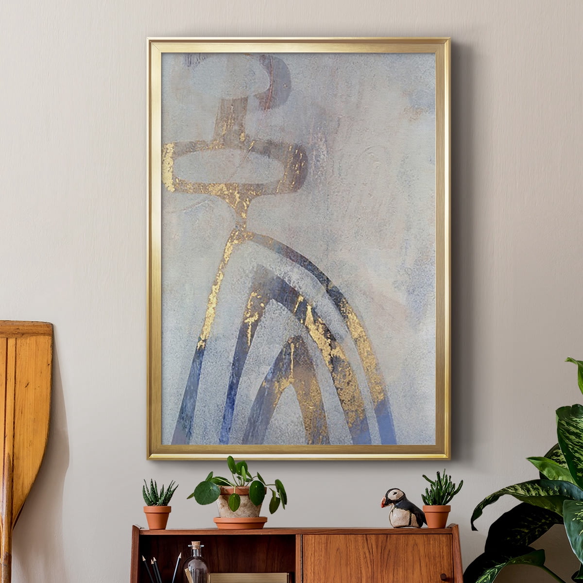 Linx III Premium Framed Print, in Gold, Black, or Silver - Ready to Hang