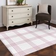 thumbnail image 5 of Red Buffalo Plaid Kitchen Runner Rug 2.7x5 Washable Runners for Hallway Non Slip Farmhouse Checkered Watercolor Large Area Rug Indoor Floor Carpet for Bathroom Laundry Entryway Bedroom Living Room, 5 of 9