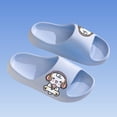 thumbnail image 4 of IVEYRTF Kids Slides Shoes Non Slip Thick Sole Casual Solid Color Home Slippers Bathroom Indoor Summer Comfort Breathable Slide Sandals, 4 of 6