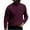 Wine, variant on Qingpeng Men's Slim Fit Turtleneck Sweater Casual Pullover Knitted Sweaters