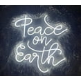 thumbnail image 2 of Handmadetneonsign Peace on Earth Neon Sign, Peace on Earth Led Sign, Led Light, Custom Neon Sign, Home Decor, Christmas Led Lights, Christmas Neon Light, Wall Décor, 2 of 4