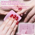 thumbnail image 3 of 1080-Piece Lint-Free Nail Wipes – Non-Woven Cleaning Pads for Gel Polish Removal & Beauty Uses, with Clear Storage Box, 3 of 12