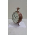 thumbnail image 2 of NAUTICAL MARITIME ~ COPPER FINISH DESKTOP ~ TABLE CLOCK DECOR, 2 of 3
