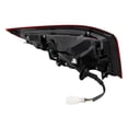 thumbnail image 4 of KarParts360 For Mazda 3 2019 2020 2021 Sedan Tail Light Passenger Side, Outer | CAPA | Clear/Red Lens | Black Housing | LED | With Signature Lighting | For MA2805134, MA2805134C | BCWW51150, BCJJ5115, 4 of 6