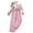 a-Pink1369, variant on FINALGANG Girls Outfit Kids 2 Piece Casual Set Floral Print Long Sleeve Half High Neck Top Solid Color Tie Waist Wide Leg Pants Outfit For Daily Outdoor Wear