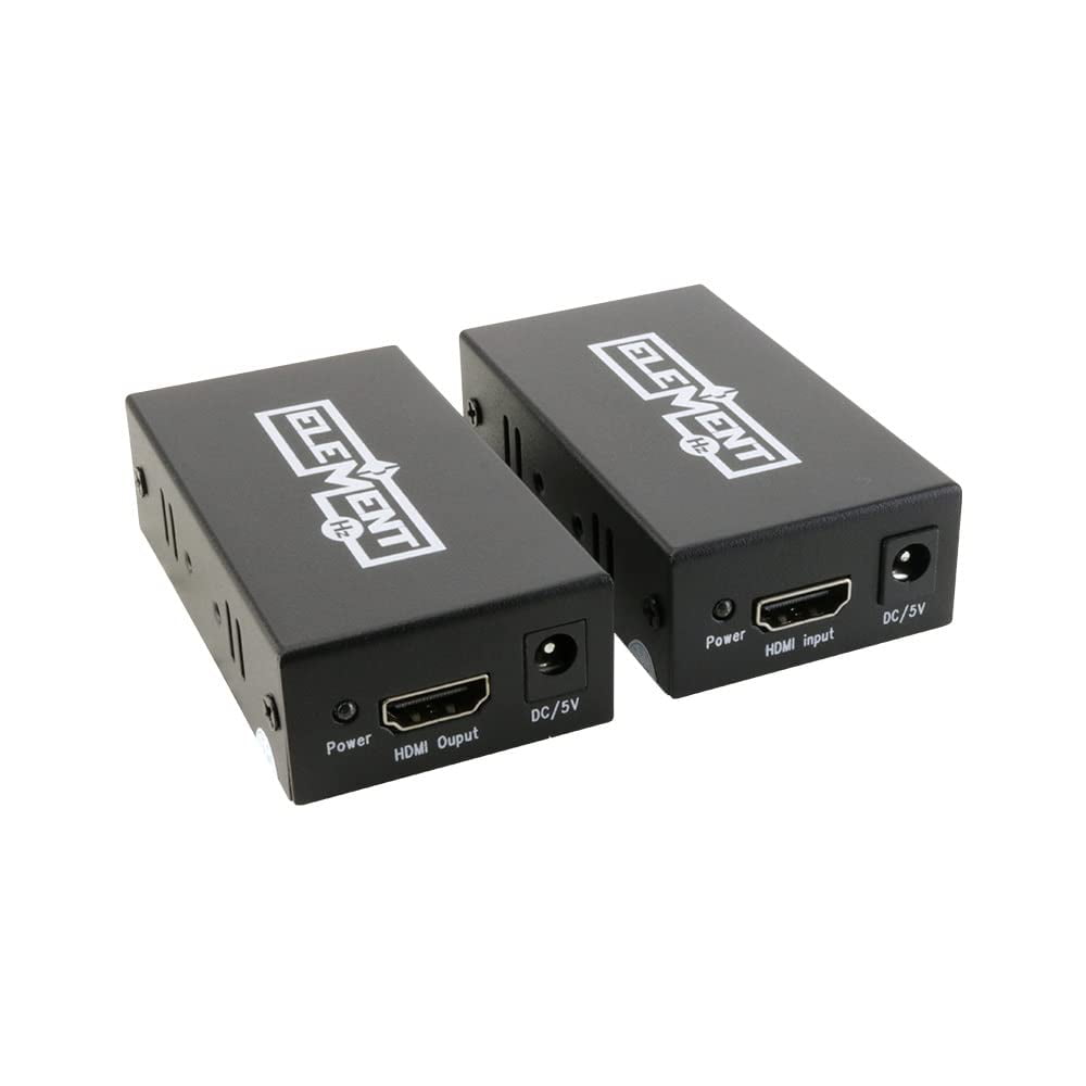 Element-Hz™ HDMI Cable Extender (Over Single CAT5e/6 Cable, Color: Black)